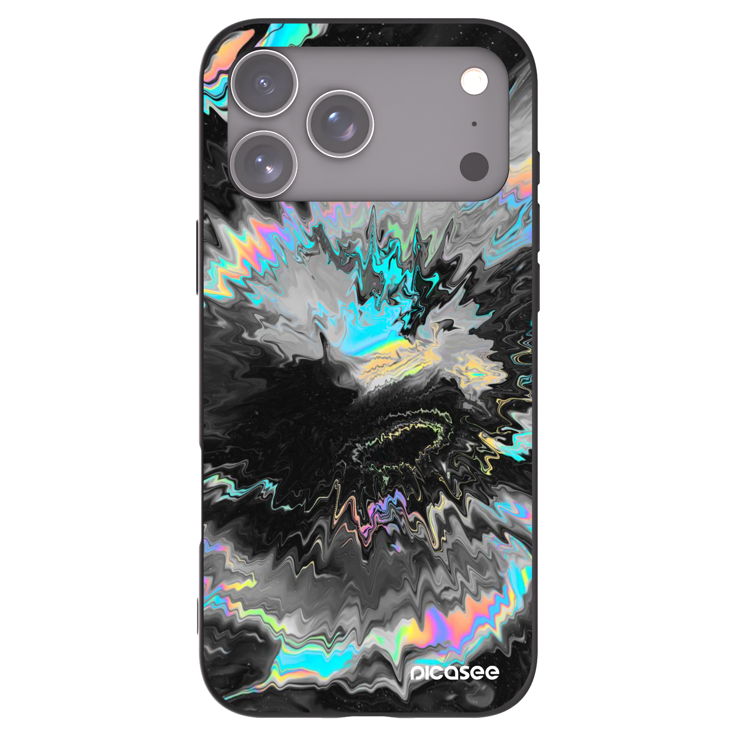 Picasee fekete szilikon tok az alábbi mobiltelefonokra Apple iPhone 17 Pro Max - Magnetic