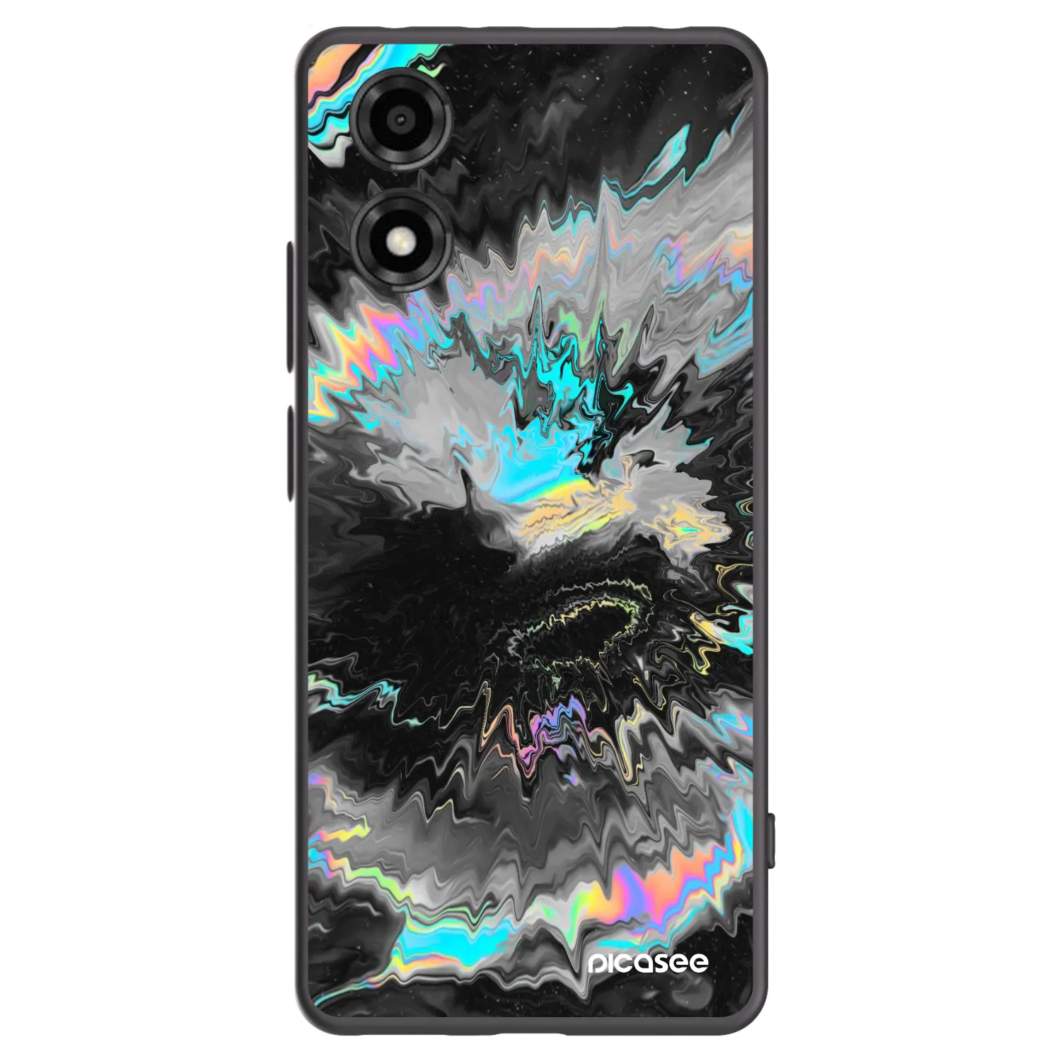 Picasee fekete szilikon tok az alábbi mobiltelefonokra Motorola Moto E14 - Magnetic