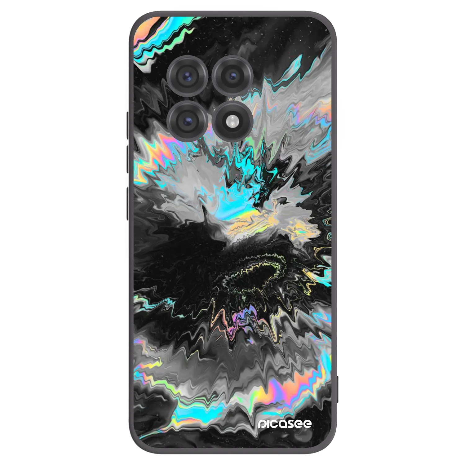 Picasee fekete szilikon tok az alábbi mobiltelefonokra OnePlus 13R 5G - Magnetic