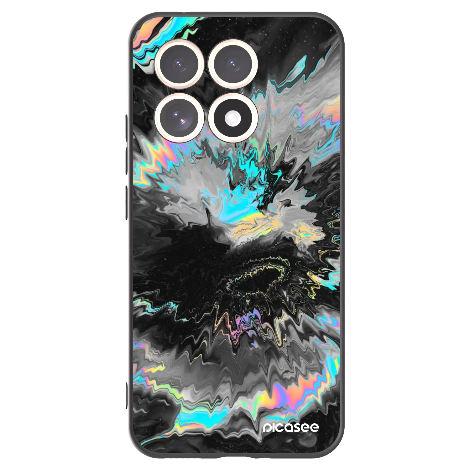 Picasee fekete szilikon tok az alábbi mobiltelefonokra Xiaomi 15T - Magnetic