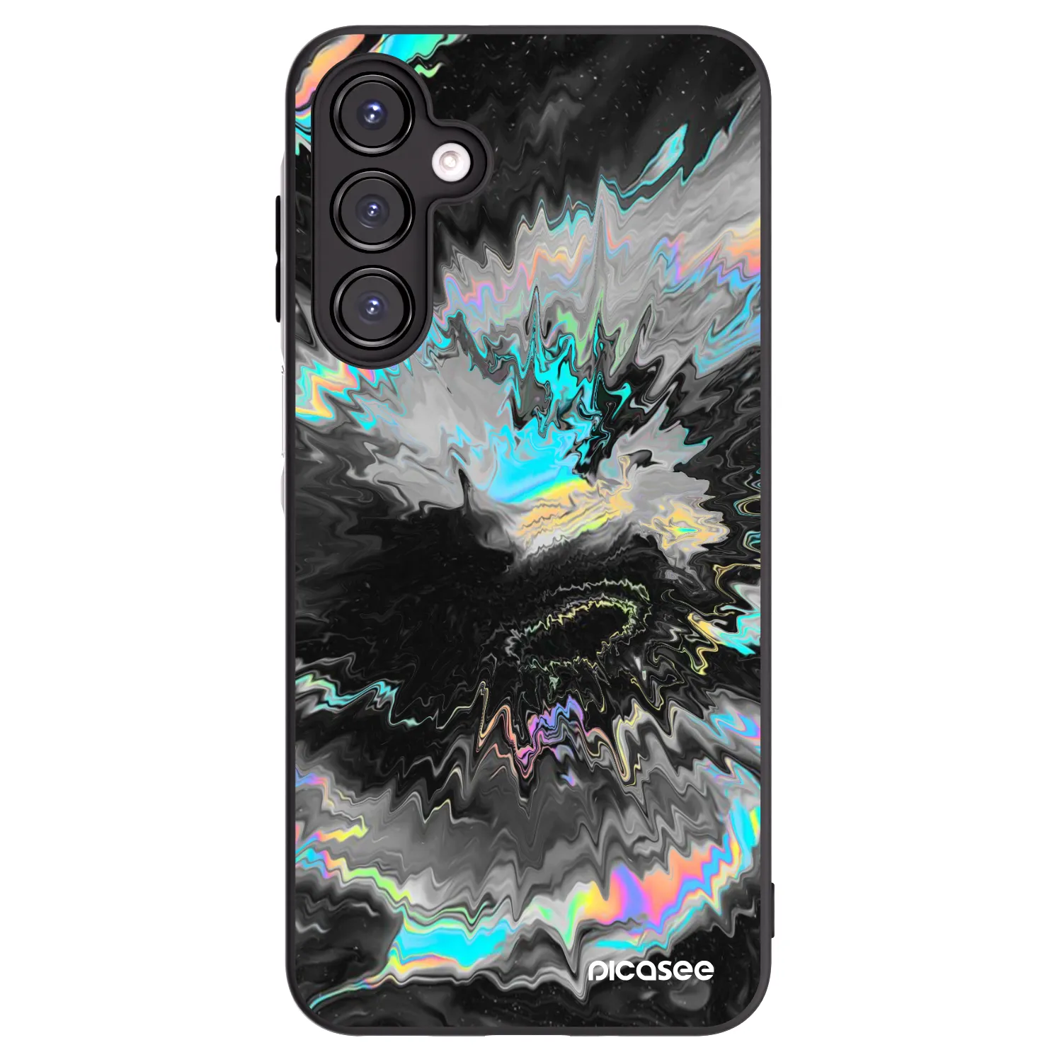 Picasee fekete szilikon tok az alábbi mobiltelefonokra Samsung Galaxy A16 4G - Magnetic