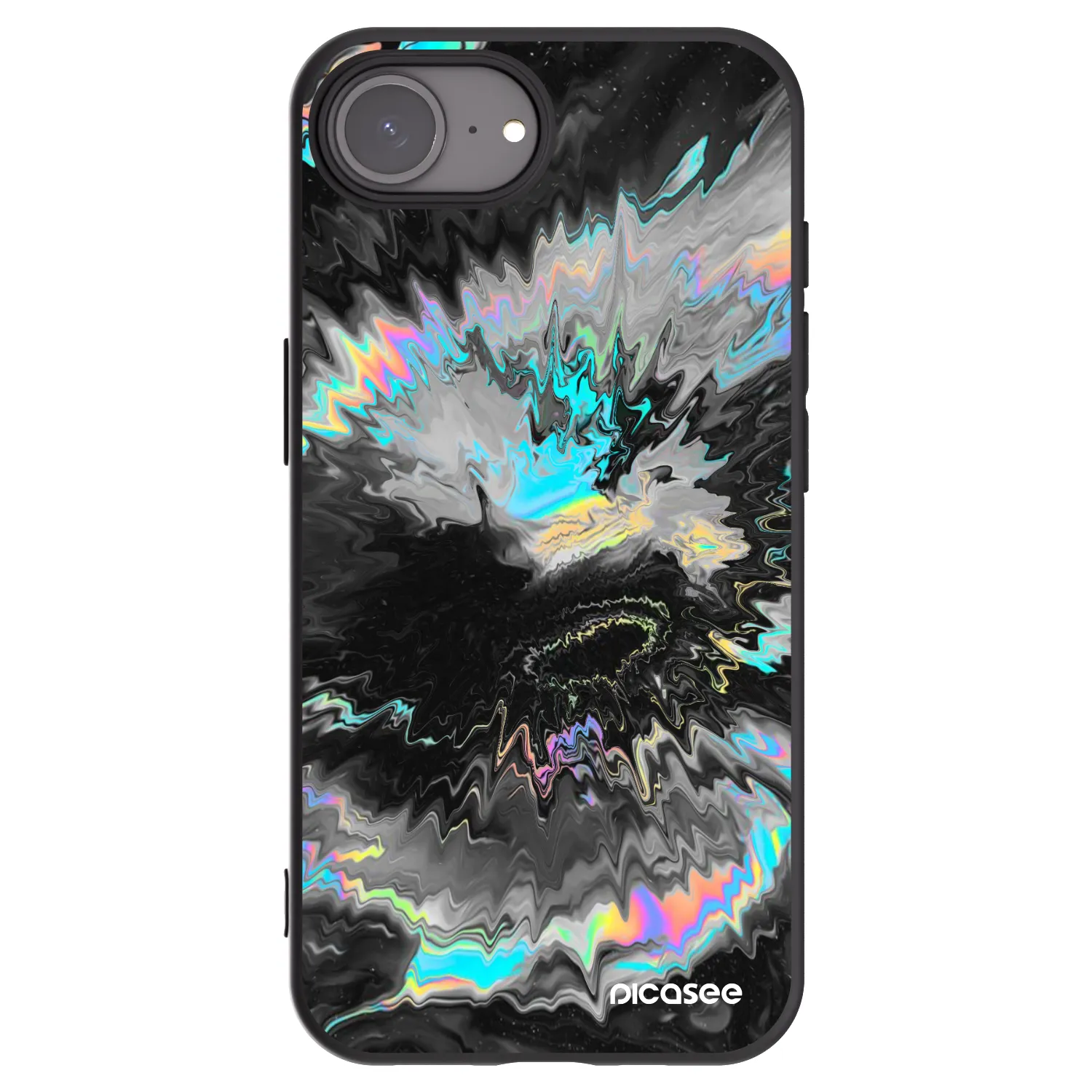 Picasee fekete szilikon tok az alábbi mobiltelefonokra Apple iPhone 17e - Magnetic