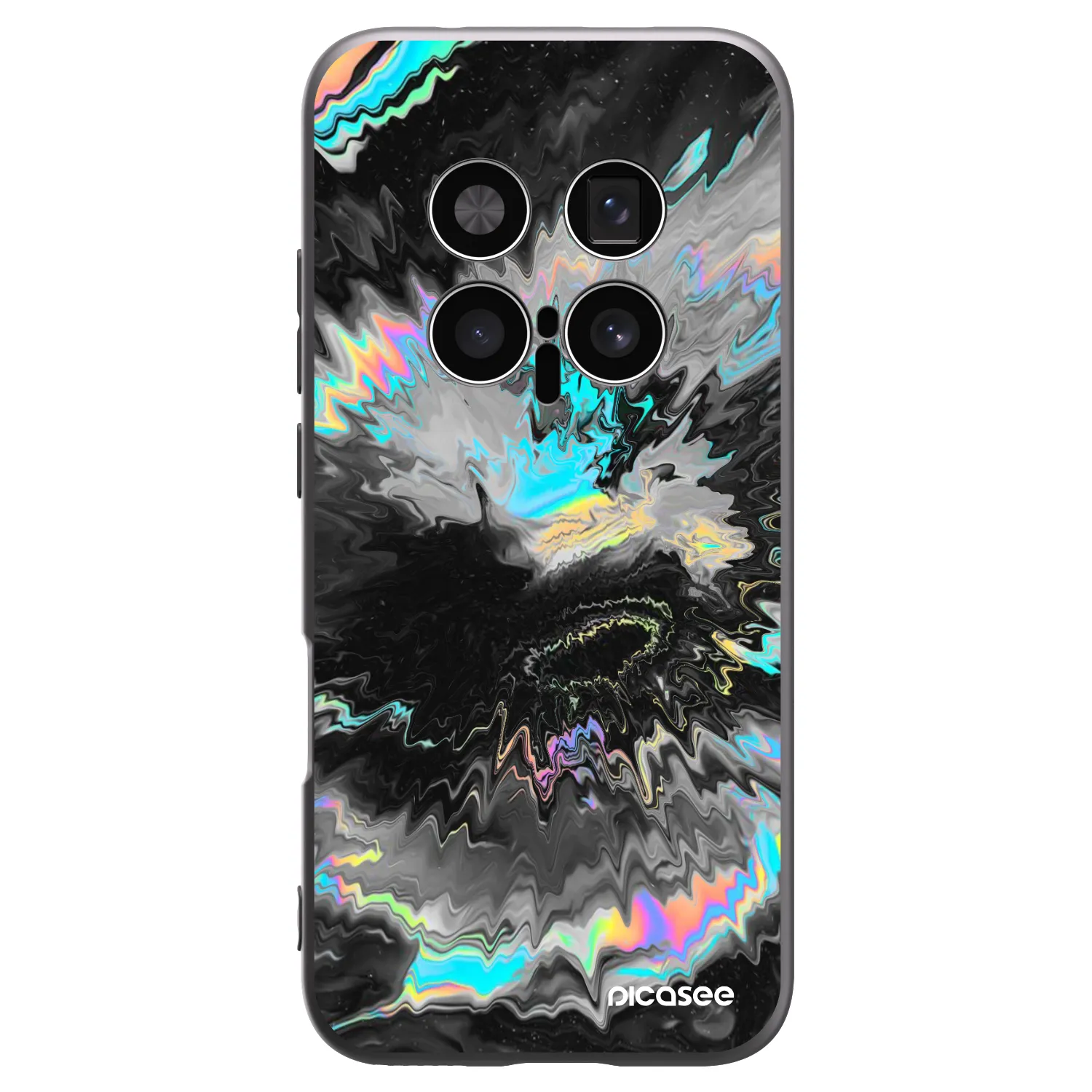 Picasee fekete szilikon tok az alábbi mobiltelefonokra Honor Magic8 Pro 5G - Magnetic