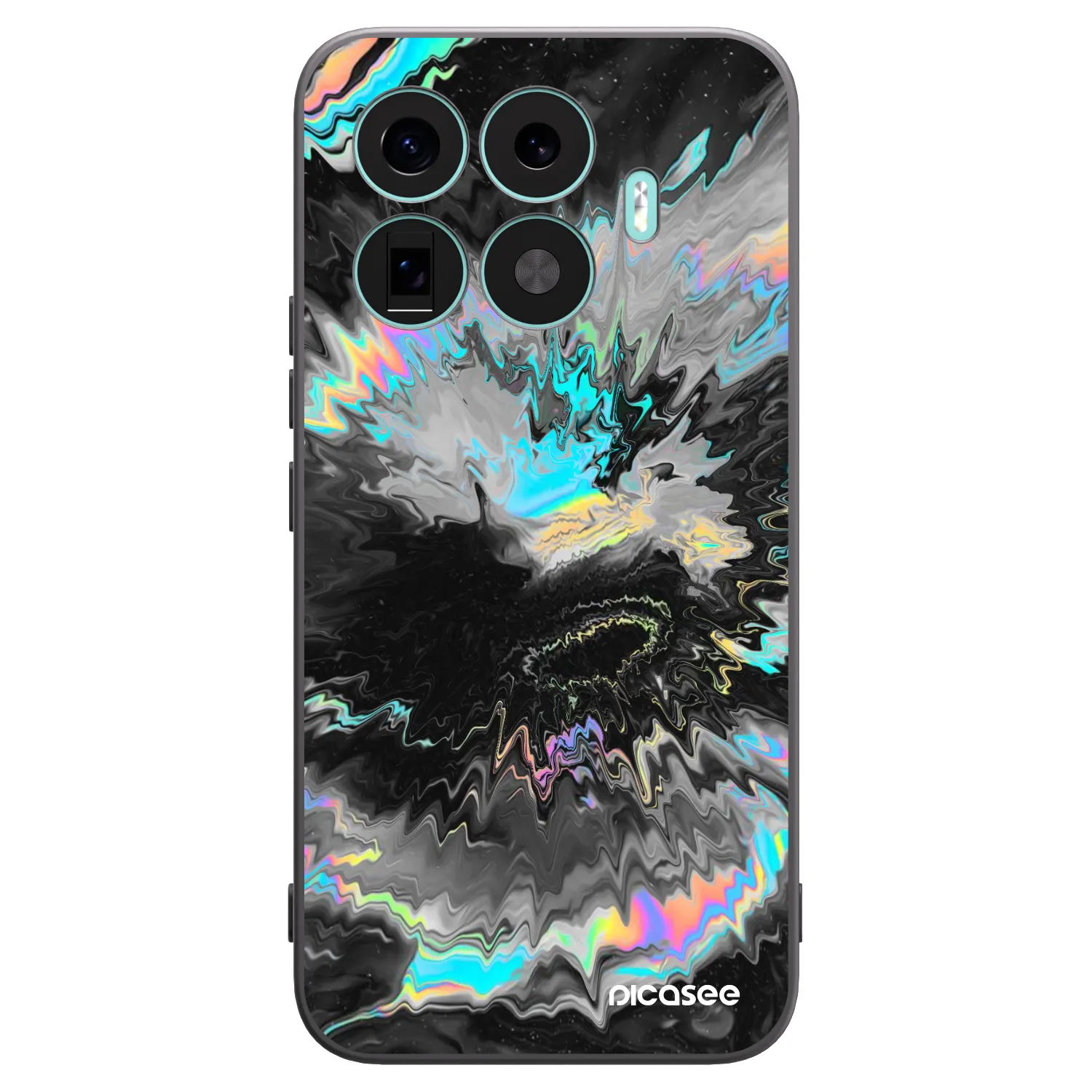 Picasee fekete szilikon tok az alábbi mobiltelefonokra Xiaomi 17T Pro - Magnetic
