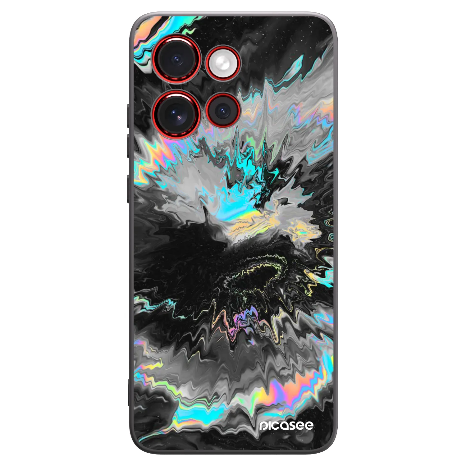Picasee fekete szilikon tok az alábbi mobiltelefonokra Motorola Edge 60 Neo 5G - Magnetic
