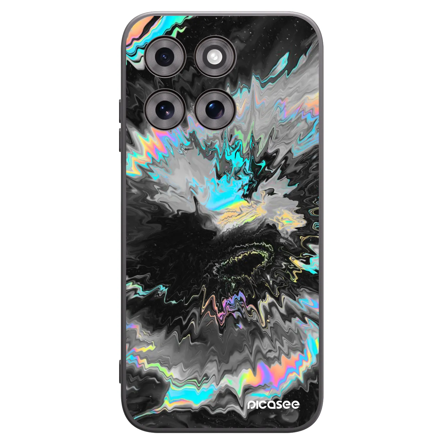 Picasee fekete szilikon tok az alábbi mobiltelefonokra Motorola Moto G77 - Magnetic