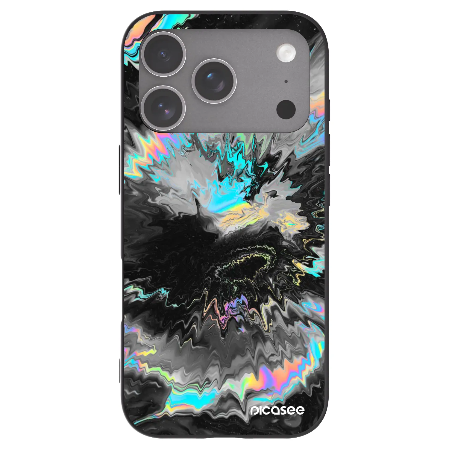 Picasee fekete szilikon tok az alábbi mobiltelefonokra Apple iPhone 18 Pro - Magnetic