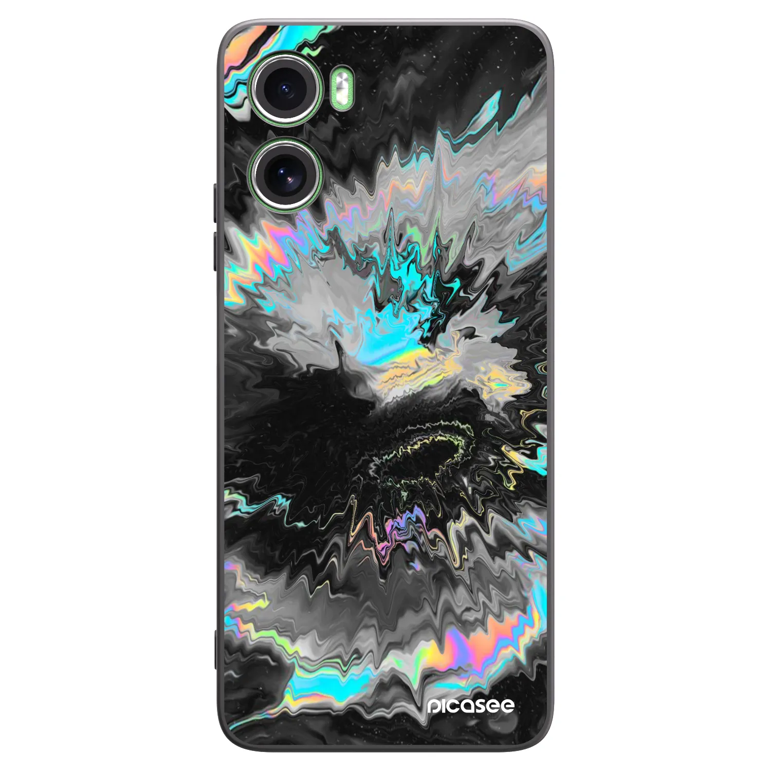 Picasee fekete szilikon tok az alábbi mobiltelefonokra Motorola Moto G06 - Magnetic