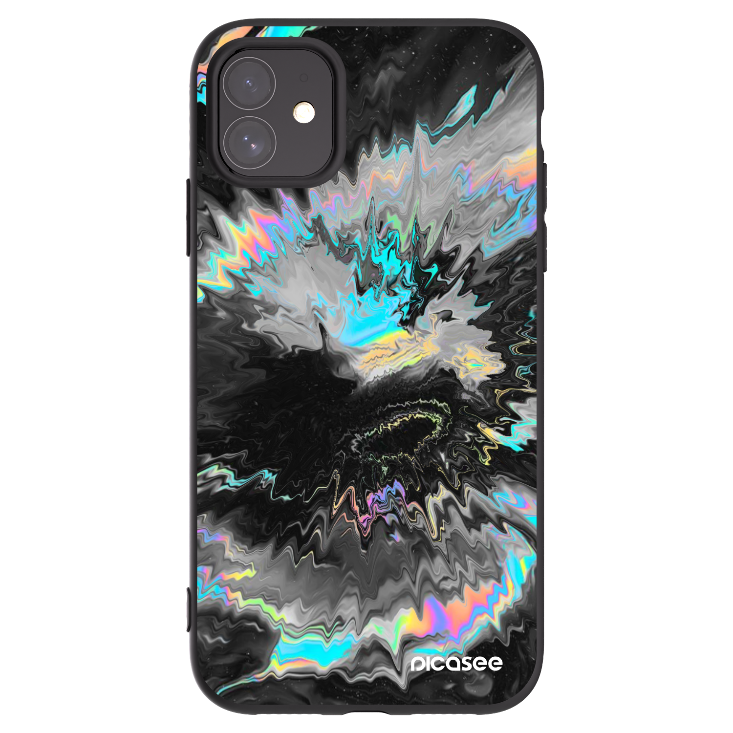 Picasee fekete szilikon tok az alábbi mobiltelefonokra Apple iPhone 11 - Magnetic