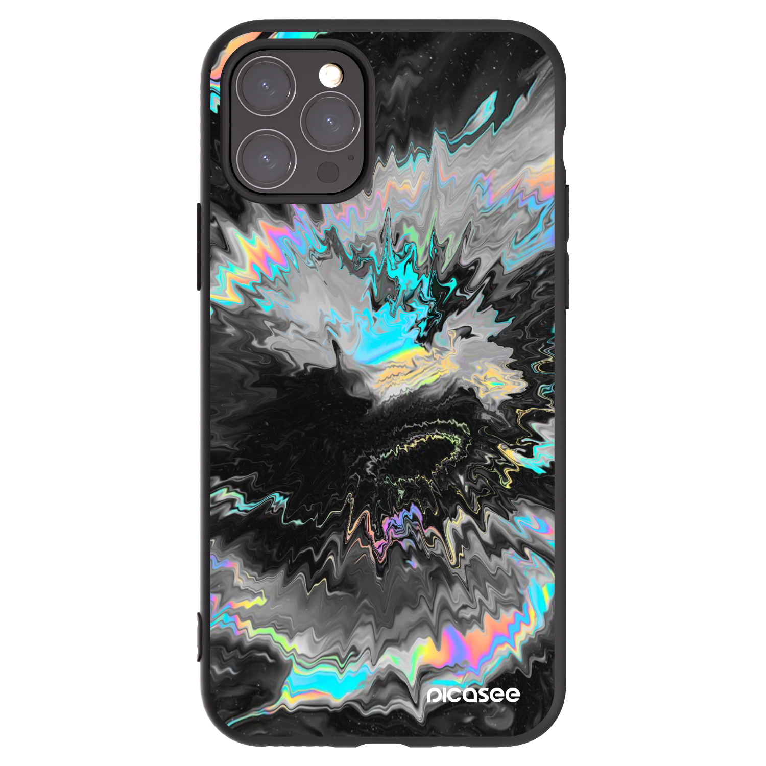 Picasee fekete szilikon tok az alábbi mobiltelefonokra Apple iPhone 11 Pro - Magnetic