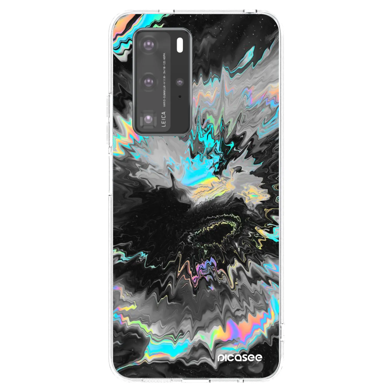 Picasee átlátszó szilikon tok az alábbi mobiltelefonokra Huawei P40 Pro - Magnetic