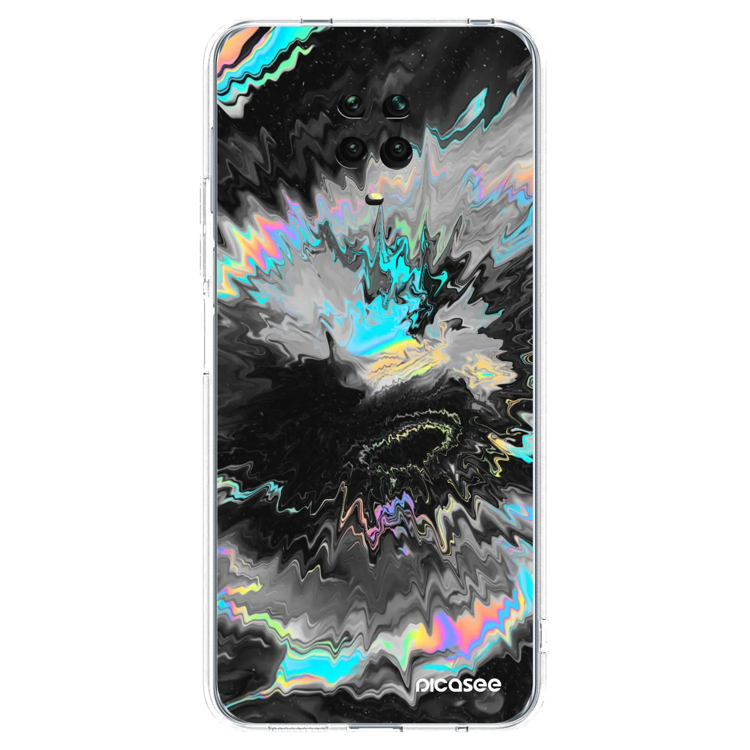 Picasee átlátszó szilikon tok az alábbi mobiltelefonokra Xiaomi Redmi Note 9S - Magnetic