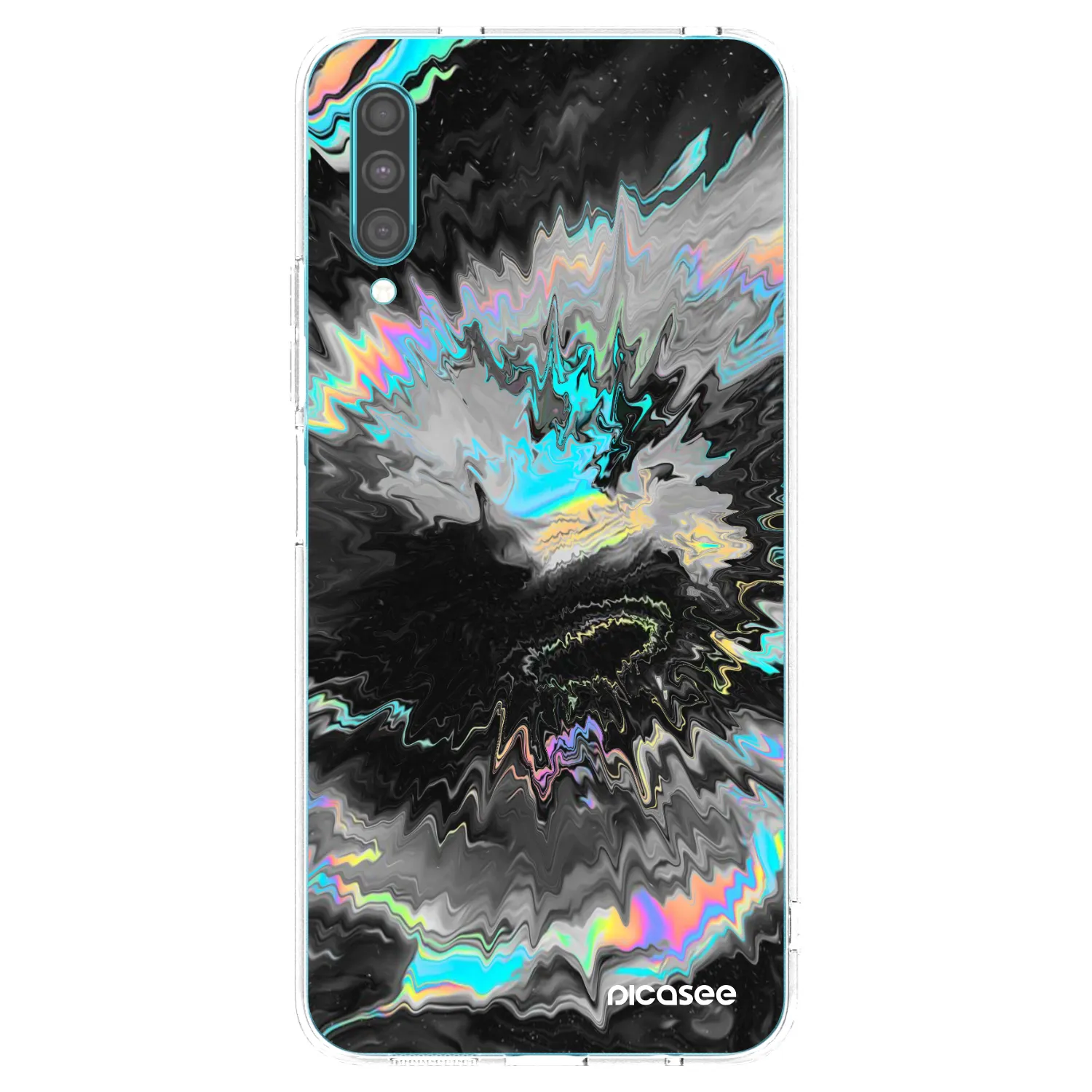 Picasee átlátszó szilikon tok az alábbi mobiltelefonokra Samsung Galaxy A30s A307F - Magnetic