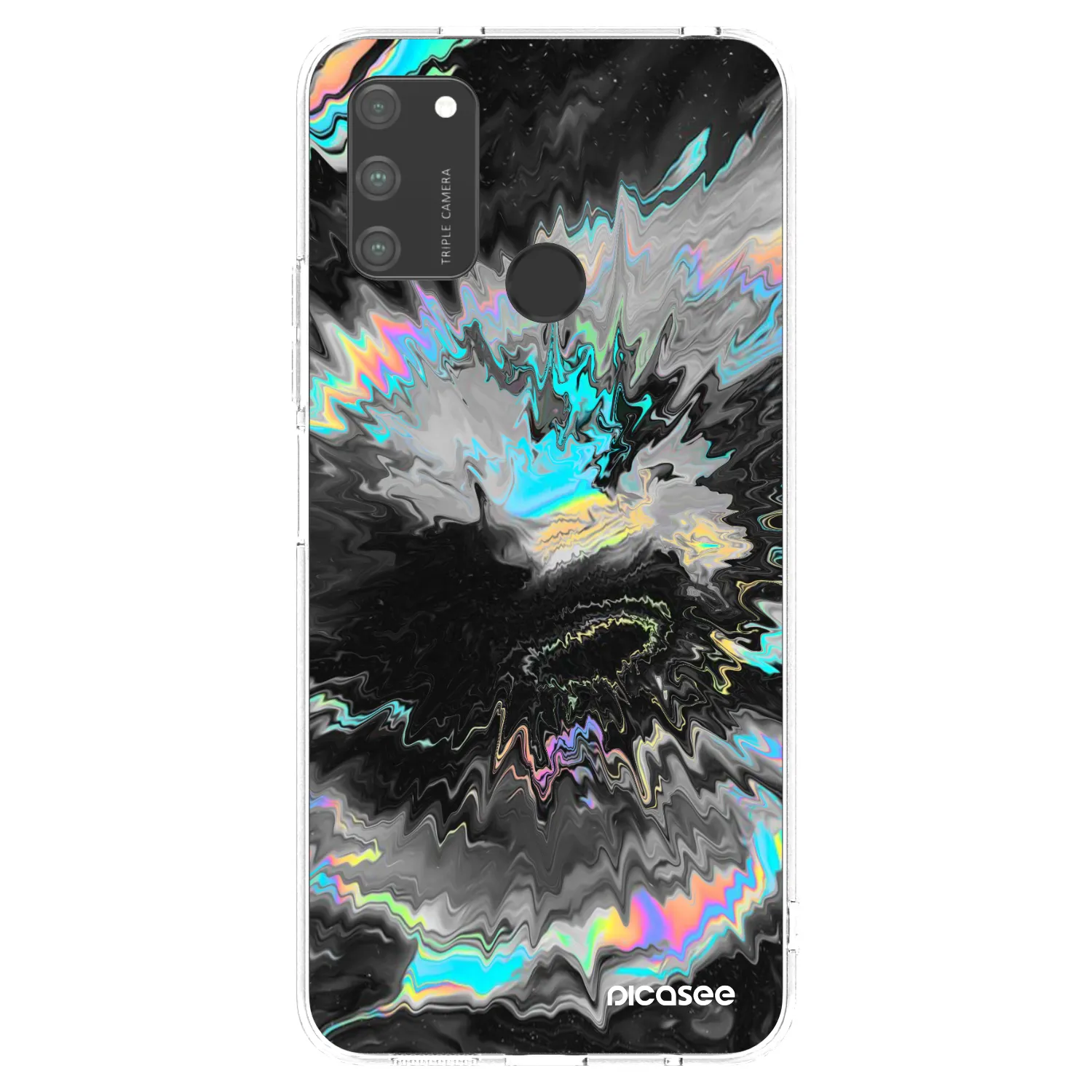 Picasee átlátszó szilikon tok az alábbi mobiltelefonokra Honor 9A - Magnetic