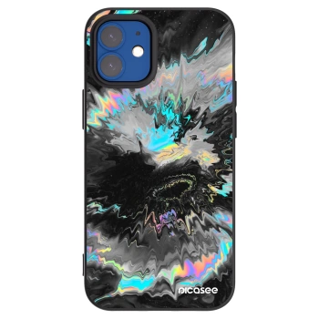 Picasee fekete szilikon tok az alábbi mobiltelefonokra Apple iPhone 12 mini - Magnetic
