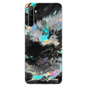 Picasee átlátszó szilikon tok az alábbi mobiltelefonokra Realme 6i - Magnetic