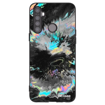 Picasee fekete szilikon tok az alábbi mobiltelefonokra Realme 5 - Magnetic