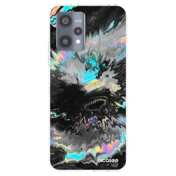 Picasee átlátszó szilikon tok az alábbi mobiltelefonokra Realme 9 Pro 5G - Magnetic