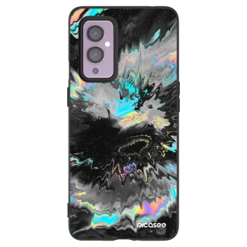 Picasee fekete szilikon tok az alábbi mobiltelefonokra OnePlus 9 - Magnetic