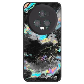 Picasee fekete szilikon tok az alábbi mobiltelefonokra Honor Magic5 Pro - Magnetic