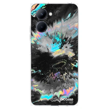 Picasee átlátszó szilikon tok az alábbi mobiltelefonokra Realme C33 (2023) - Magnetic