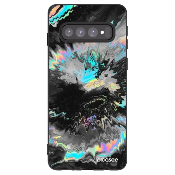 Picasee fekete szilikon tok az alábbi mobiltelefonokra Samsung Galaxy S10 G973 - Magnetic