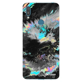 Picasee átlátszó szilikon tok az alábbi mobiltelefonokra Huawei Y7 2019 - Magnetic