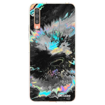 Picasee átlátszó szilikon tok az alábbi mobiltelefonokra Samsung Galaxy A70 A705F - Magnetic