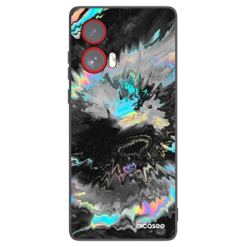 Picasee fekete szilikon tok az alábbi mobiltelefonokra Motorola Edge 50 Fusion - Magnetic