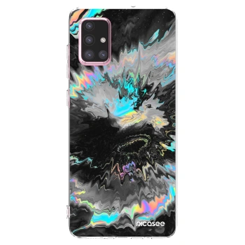 Picasee átlátszó szilikon tok az alábbi mobiltelefonokra Samsung Galaxy A71 A715F - Magnetic