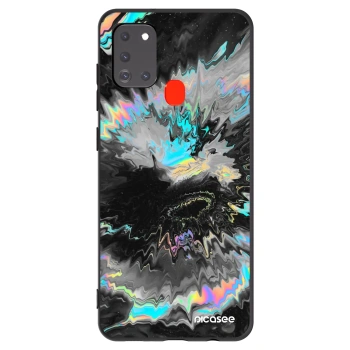Picasee fekete szilikon tok az alábbi mobiltelefonokra Samsung Galaxy A21s - Magnetic