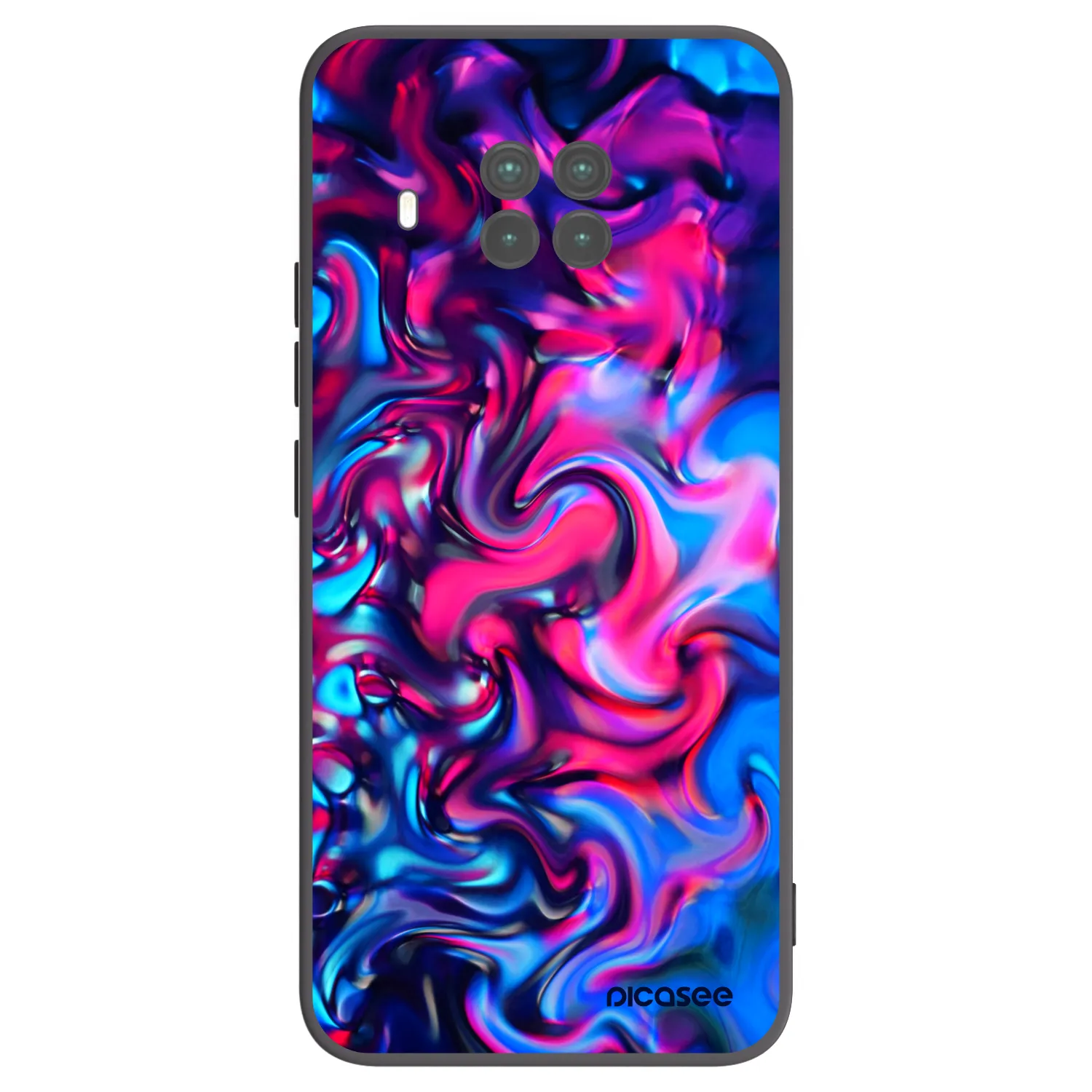 Picasee fekete szilikon tok az alábbi mobiltelefonokra Xiaomi Mi 10T Lite - Redlight