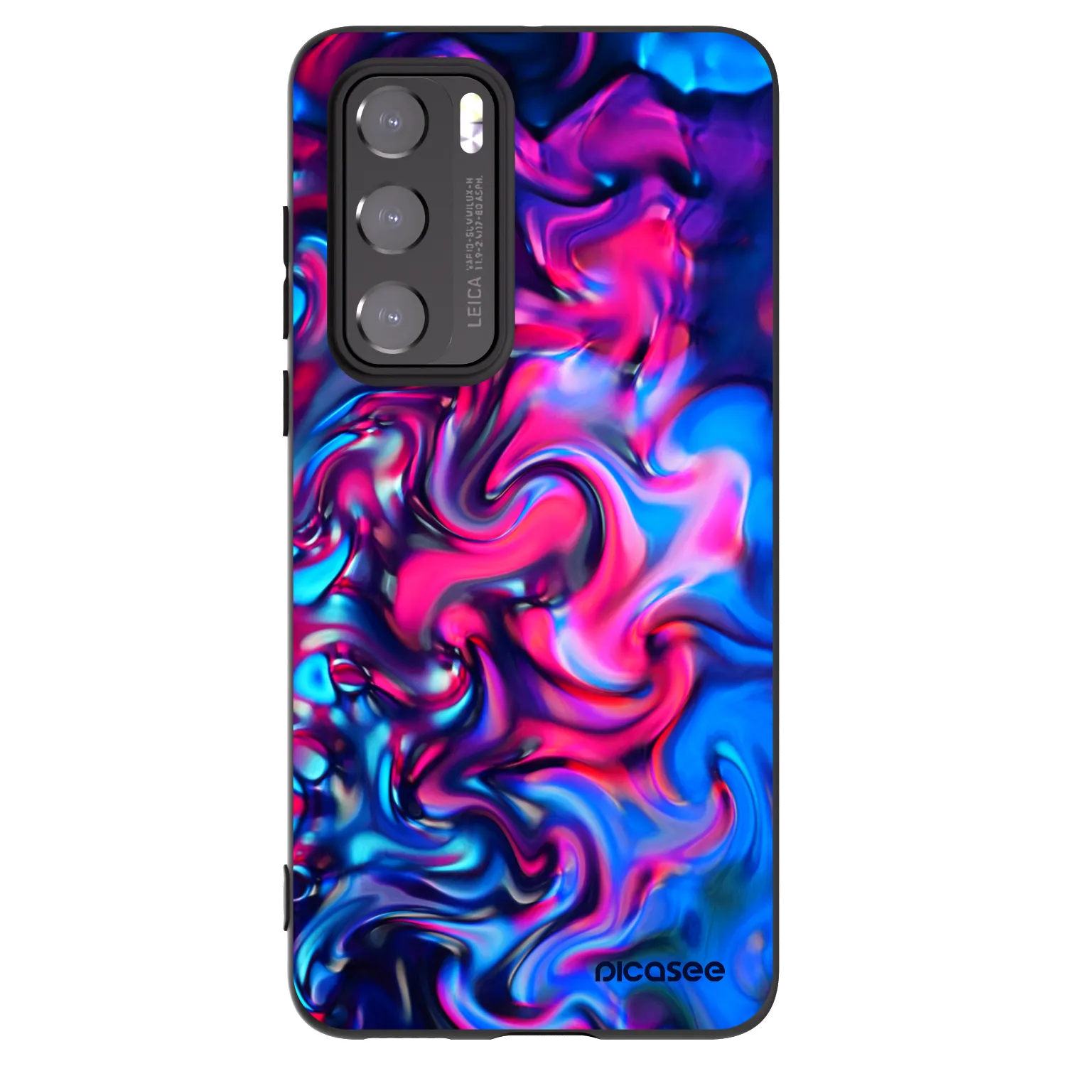 Picasee fekete szilikon tok az alábbi mobiltelefonokra Huawei P40 - Redlight
