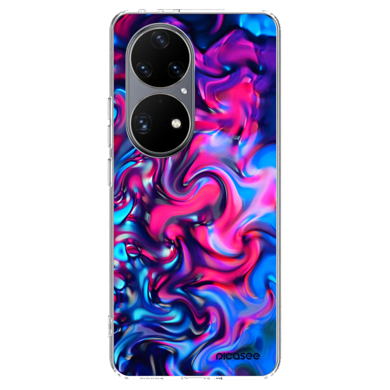 Picasee átlátszó szilikon tok az alábbi mobiltelefonokra Huawei P50 - Redlight