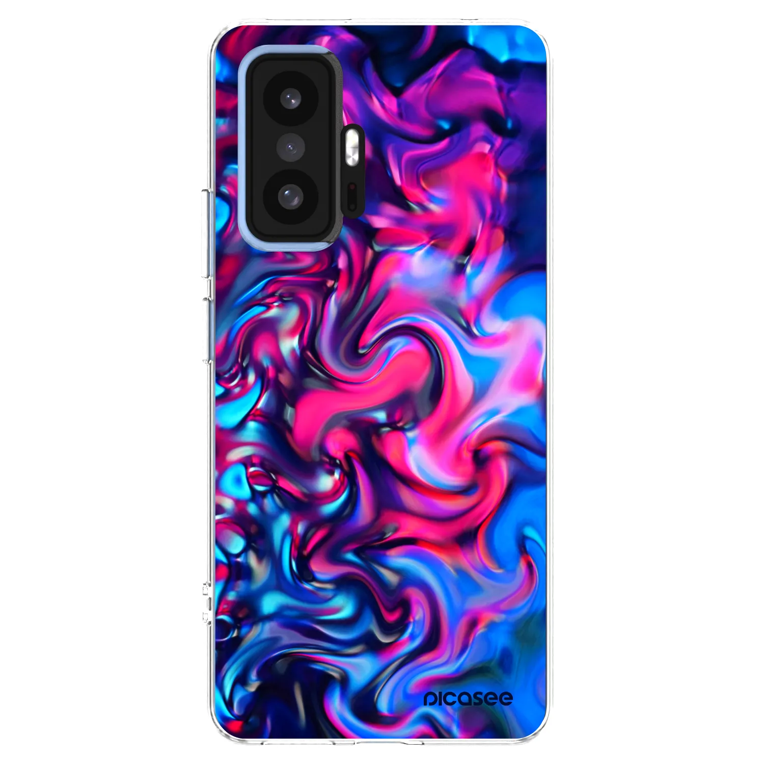 Picasee átlátszó szilikon tok az alábbi mobiltelefonokra Xiaomi 11T - Redlight