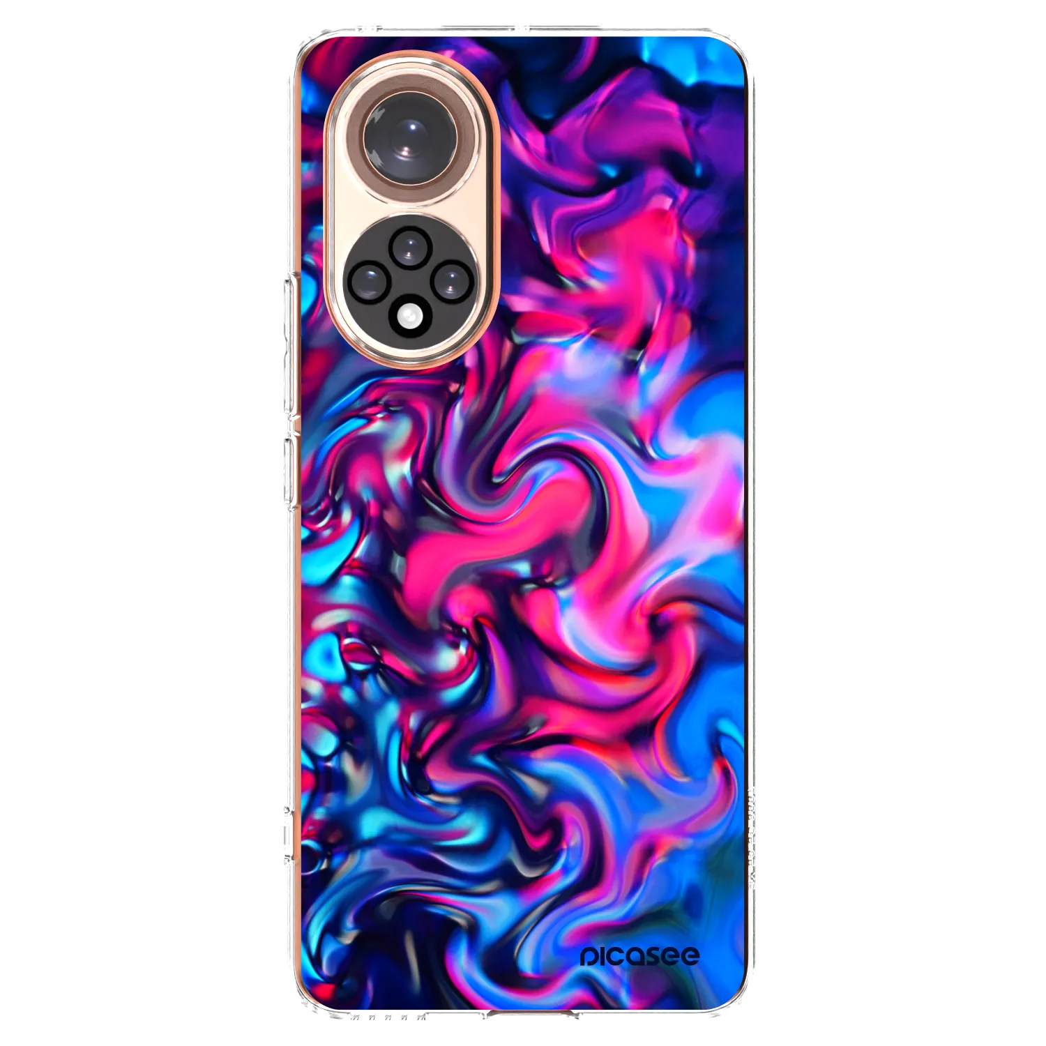 Picasee átlátszó szilikon tok az alábbi mobiltelefonokra Honor 50 5G - Redlight