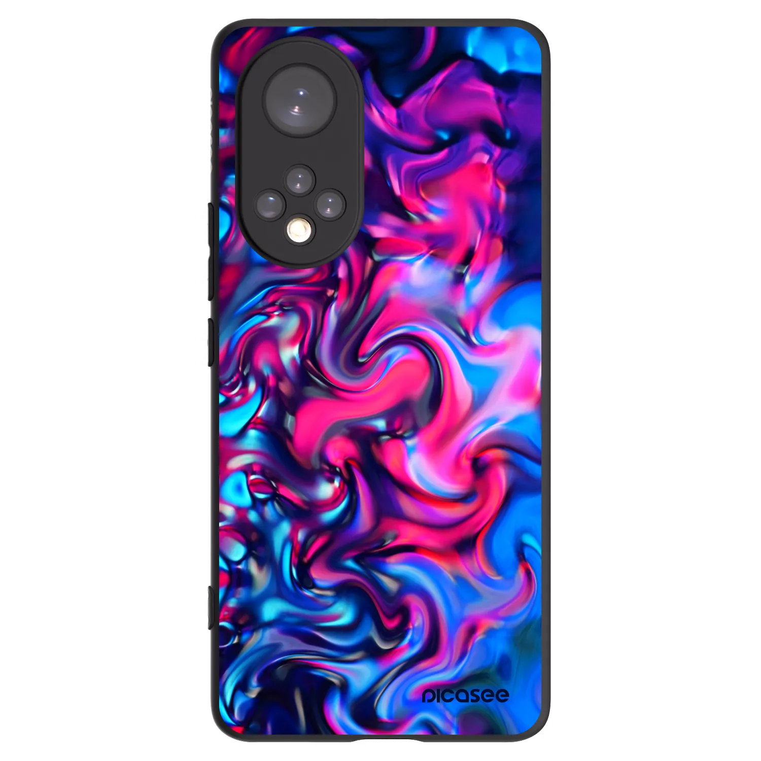 Picasee fekete szilikon tok az alábbi mobiltelefonokra Huawei Nova 9 - Redlight