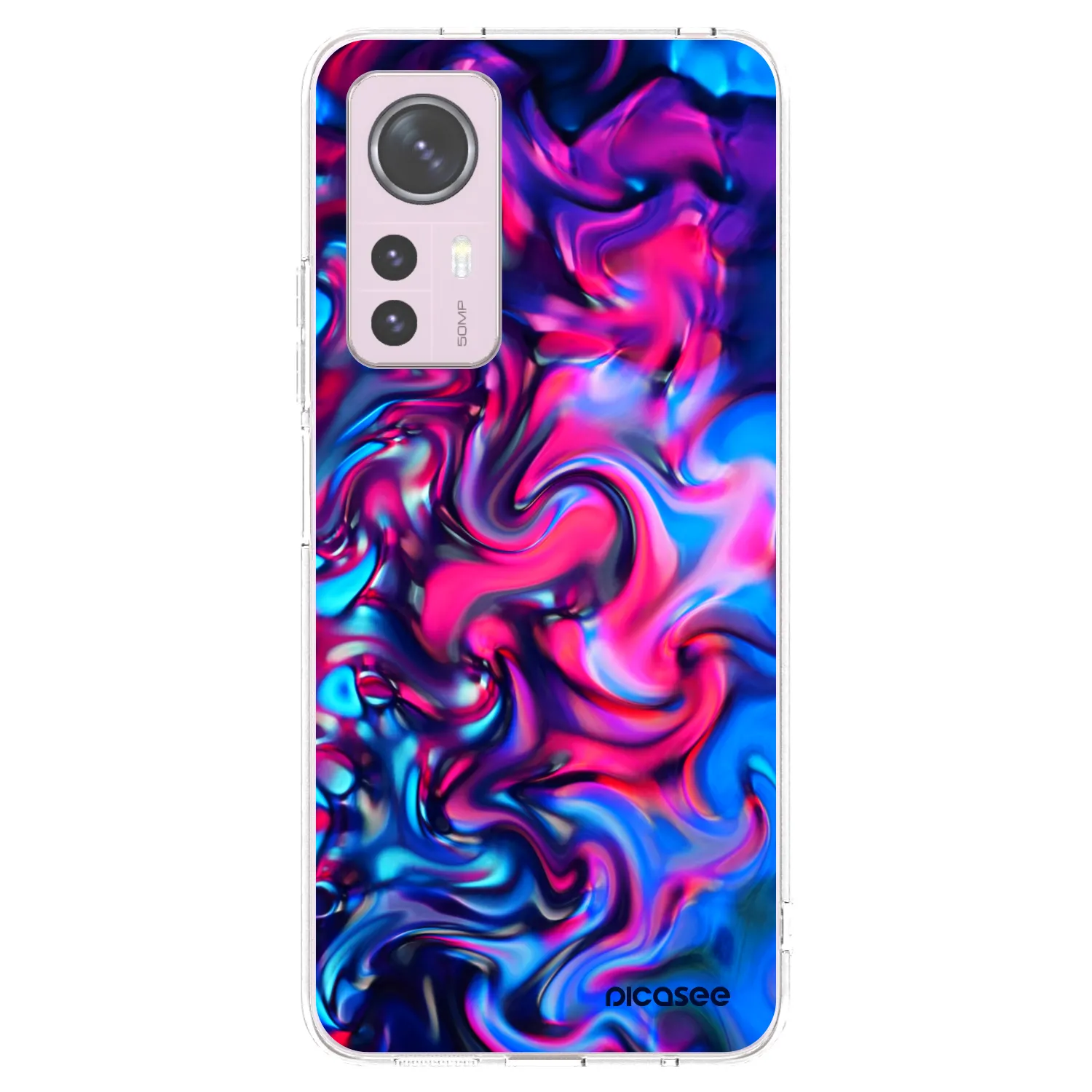 Picasee átlátszó szilikon tok az alábbi mobiltelefonokra Xiaomi 12 - Redlight