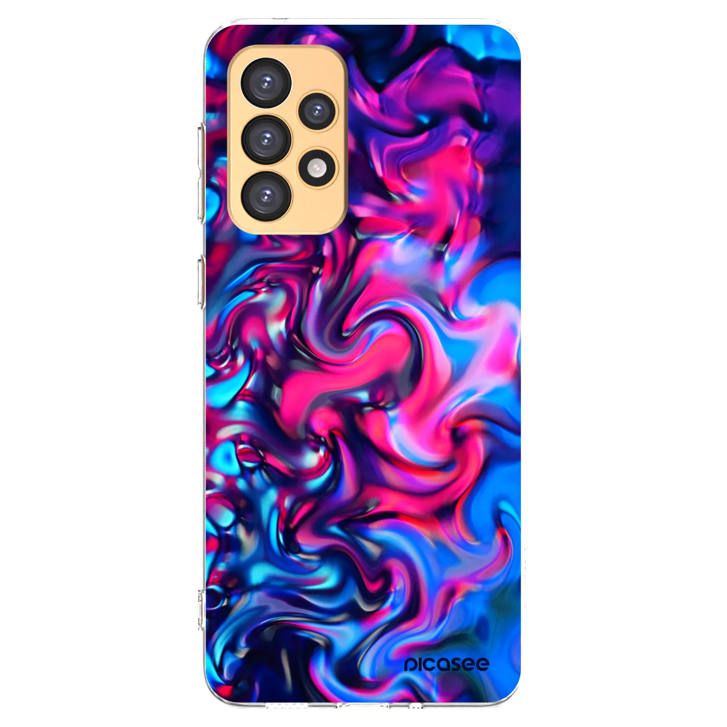 Picasee átlátszó szilikon tok az alábbi mobiltelefonokra Samsung Galaxy A33 5G A336 - Redlight