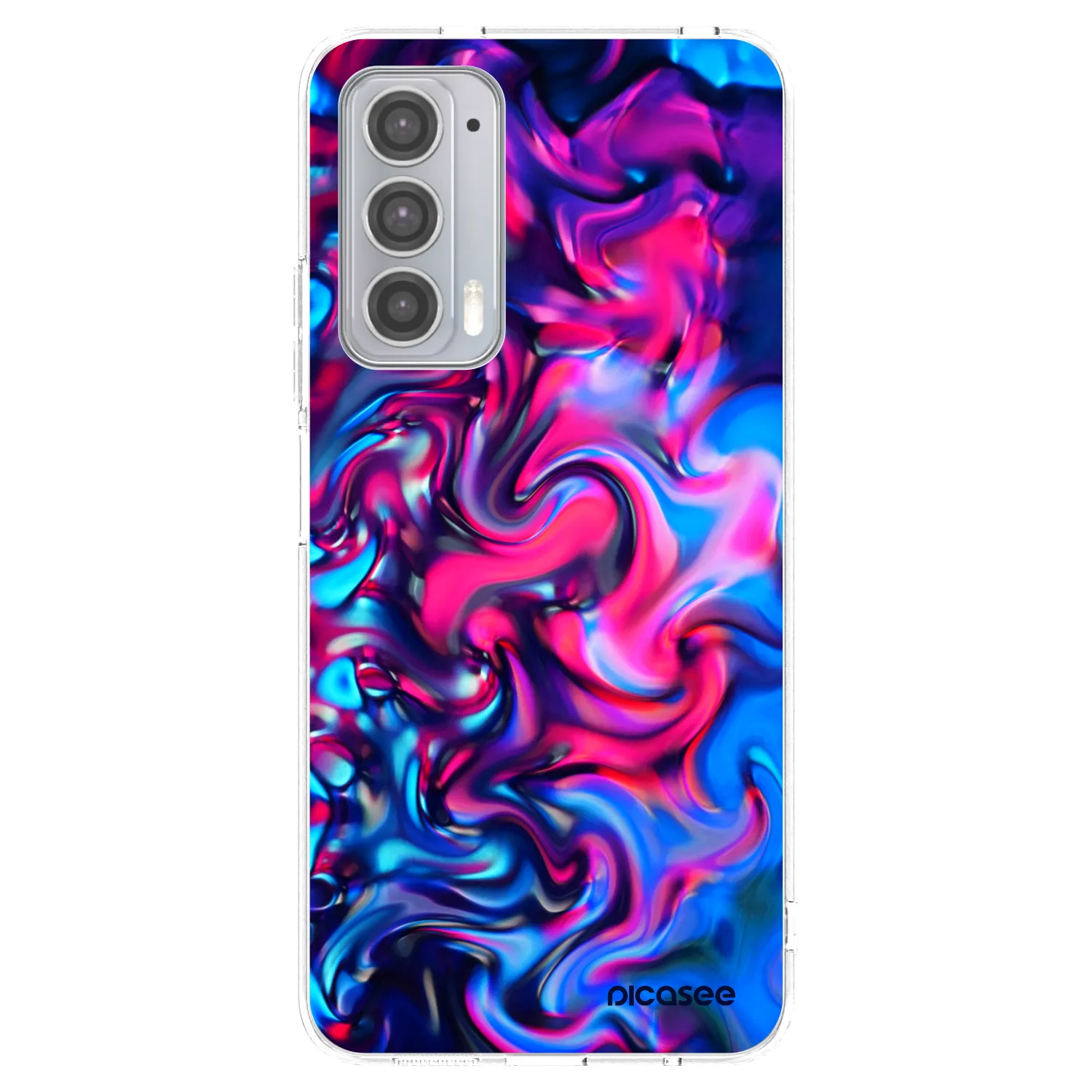 Picasee átlátszó szilikon tok az alábbi mobiltelefonokra Motorola Edge 20 - Redlight
