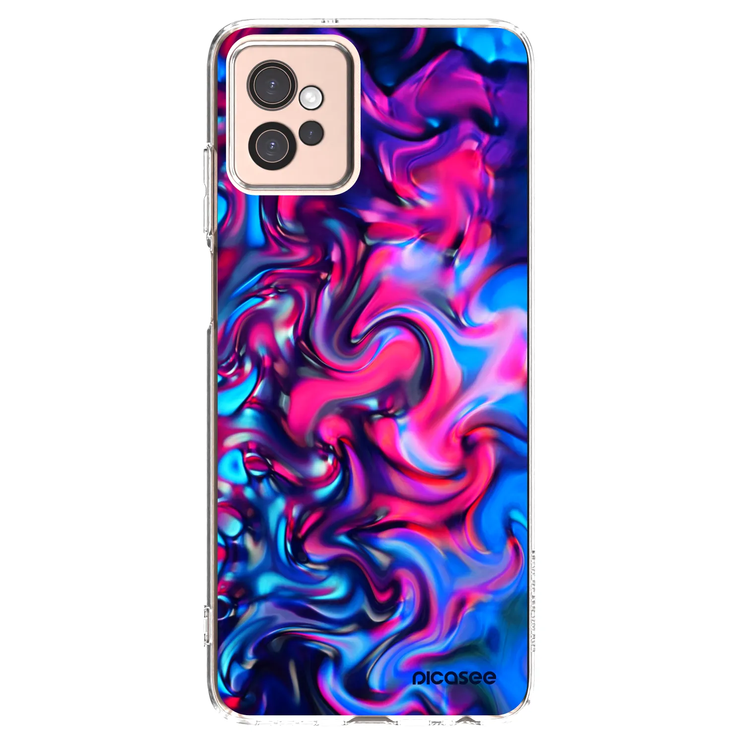 Picasee átlátszó szilikon tok az alábbi mobiltelefonokra Motorola Moto G32 - Redlight