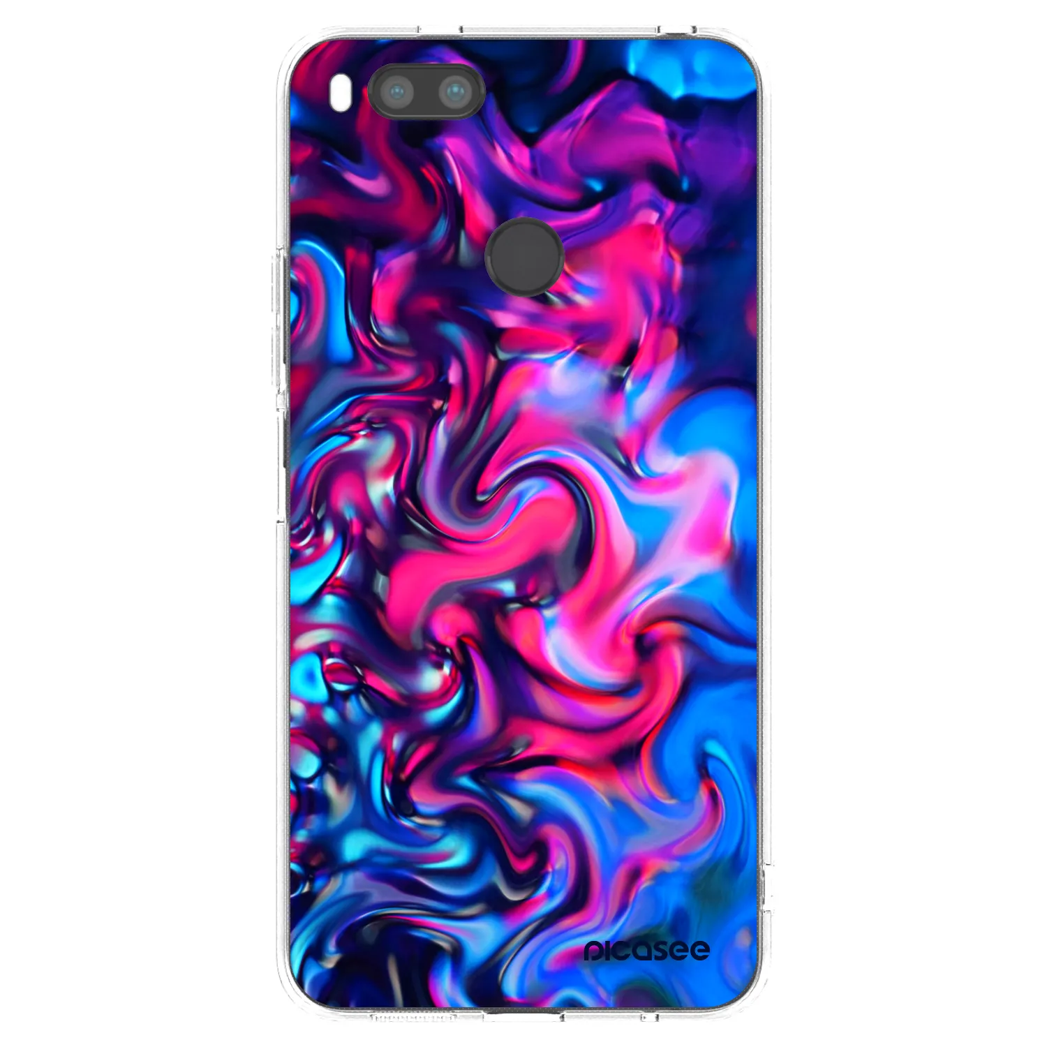 Picasee átlátszó szilikon tok az alábbi mobiltelefonokra Xiaomi Redmi A1 - Redlight