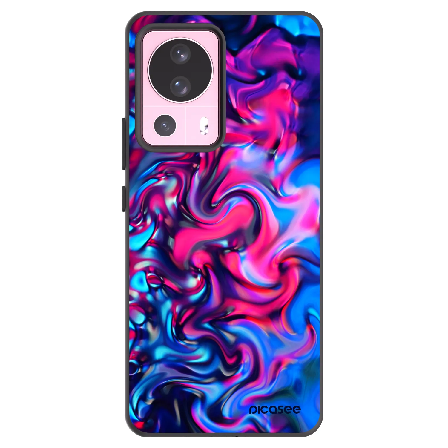 Picasee fekete szilikon tok az alábbi mobiltelefonokra Xiaomi 13 Lite - Redlight