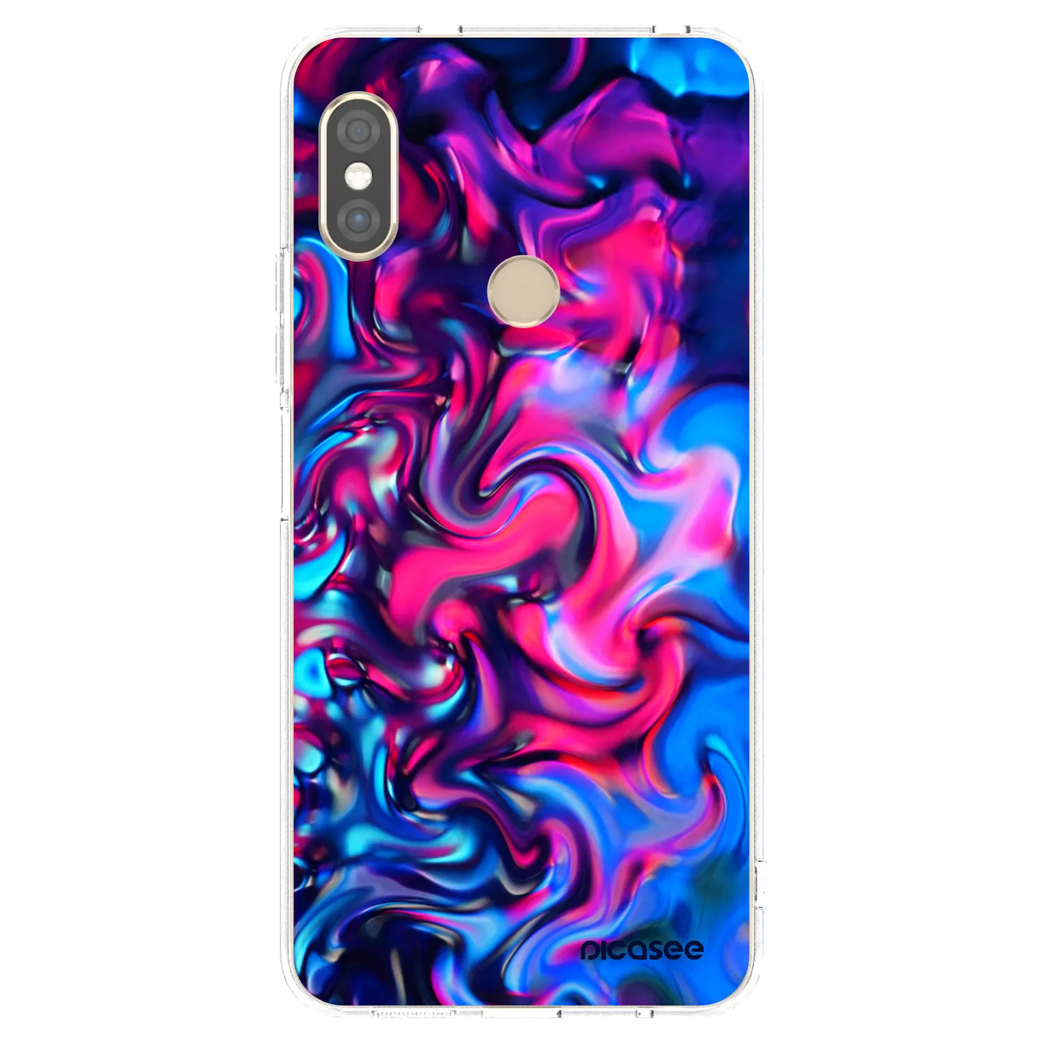 Picasee átlátszó szilikon tok az alábbi mobiltelefonokra Xiaomi Redmi Note 5 Global - Redlight