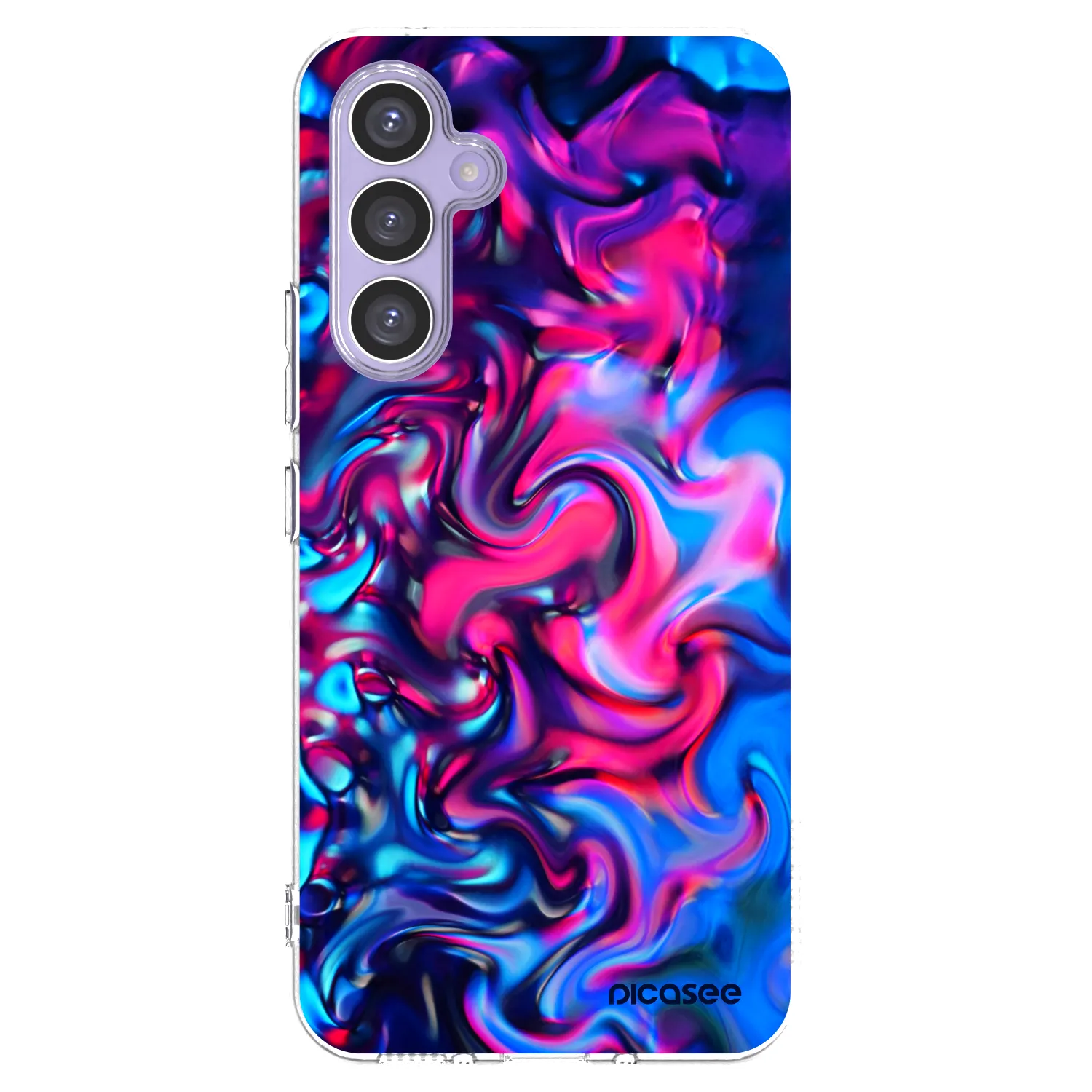 Picasee átlátszó szilikon tok az alábbi mobiltelefonokra Samsung Galaxy A54 5G A546B - Redlight