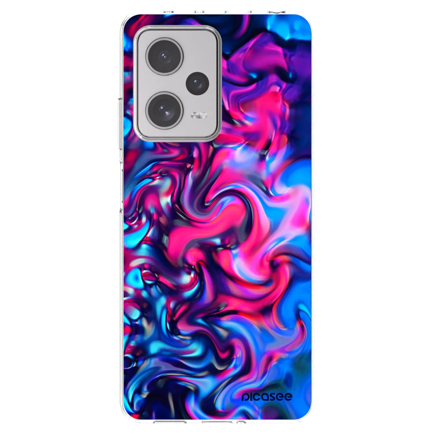 Picasee átlátszó szilikon tok az alábbi mobiltelefonokra Xiaomi Redmi Note 12 Pro+ 5G - Redlight