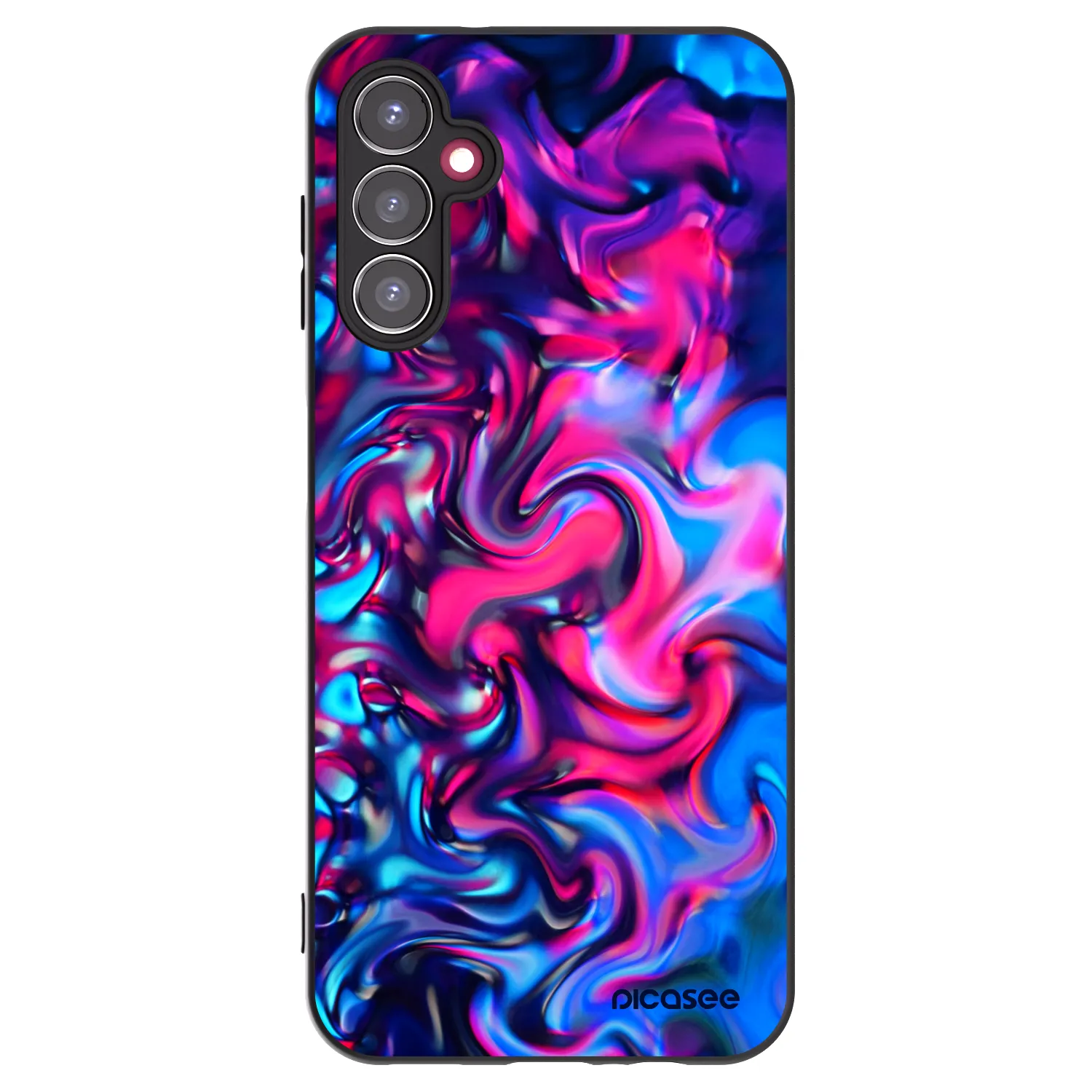 Picasee fekete szilikon tok az alábbi mobiltelefonokra Samsung Galaxy A14 4G A145R - Redlight
