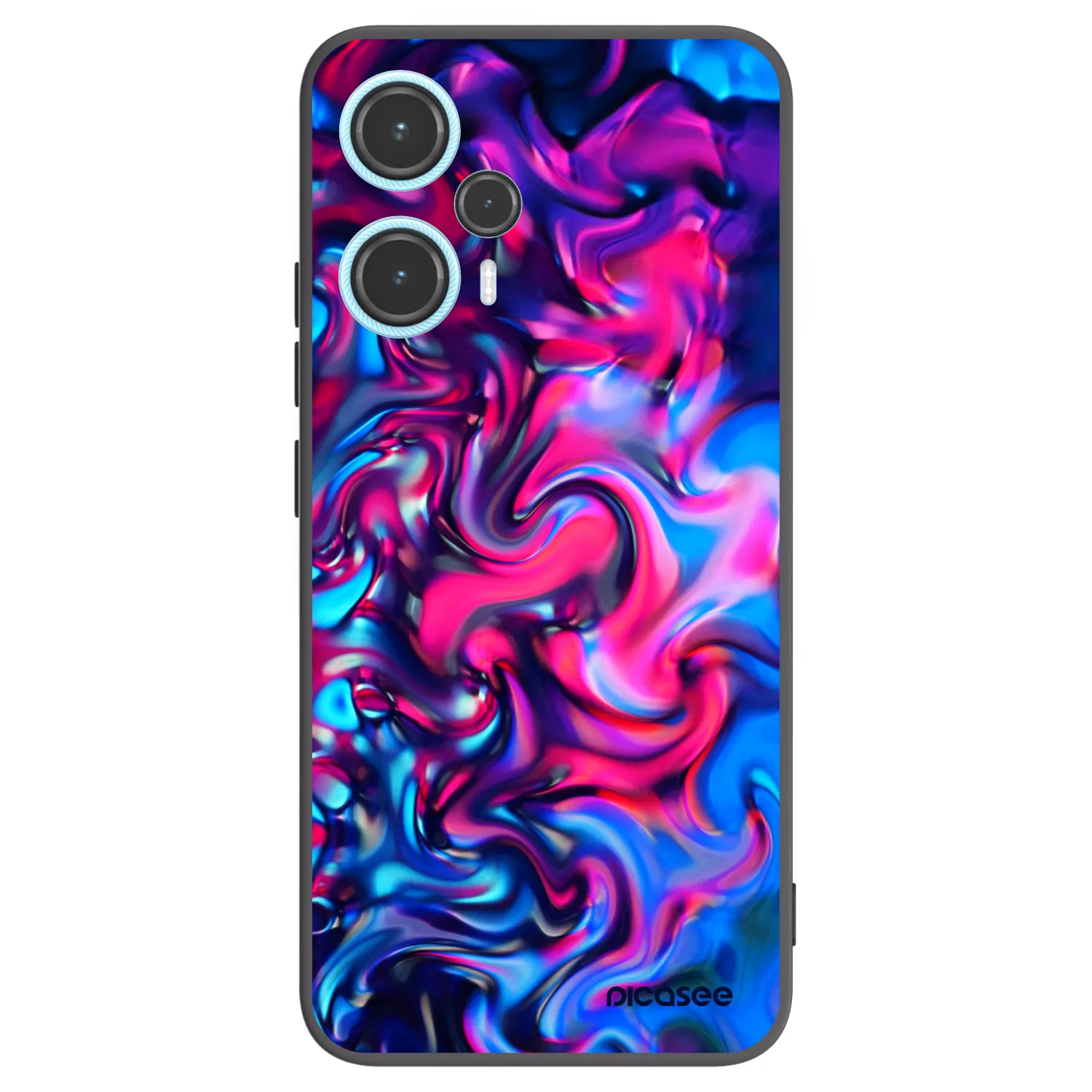 Picasee fekete szilikon tok az alábbi mobiltelefonokra Xiaomi Poco F5 - Redlight