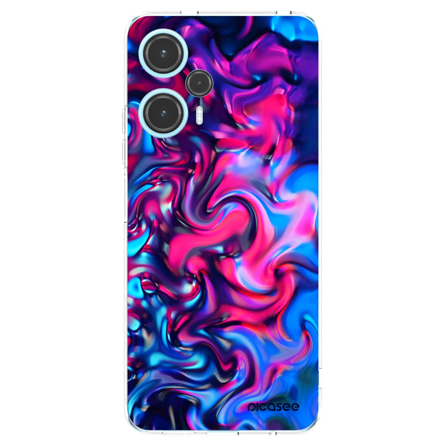 Picasee átlátszó szilikon tok az alábbi mobiltelefonokra Xiaomi Poco F5 - Redlight