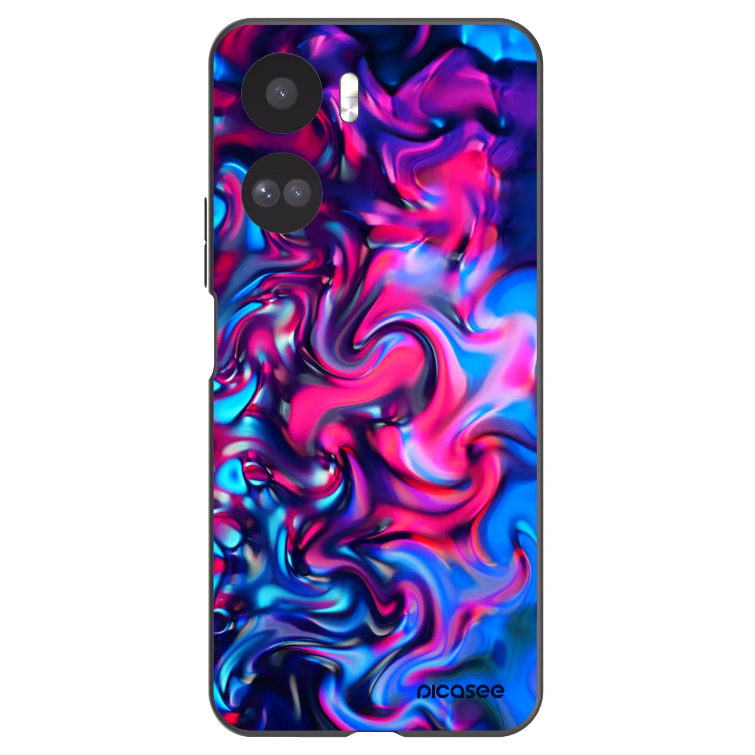 Picasee fekete szilikon tok az alábbi mobiltelefonokra Honor 90 Lite 5G - Redlight